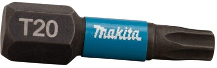 Slagschroefbit Impact Black, T20x25mm 2 stuks - B-63672