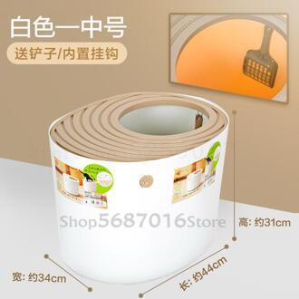 Slak Huis Kat Zand Pot Extra Grote Kattenbak Kat Stront Pot Iris Alice Volledig Gesloten Jack-In Type Model3