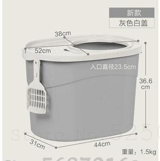 Slak Huis Kat Zand Pot Extra Grote Kattenbak Kat Stront Pot Iris Alice Volledig Gesloten Jack-In Type Model5