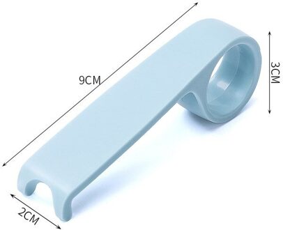 Slak Vorm Wc Deksel Lifter Flip Handvat Anti-Vuile Sanitaire Closestool Toilet Seat Cover Lift Handvat Thuis Badkamer Accessoires blauw