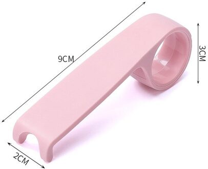 Slak Vorm Wc Deksel Lifter Flip Handvat Anti-Vuile Sanitaire Closestool Toilet Seat Cover Lift Handvat Thuis Badkamer Accessoires roze