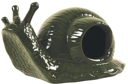 Slakkenval - groen - keramiek - milieuvriendelijk - anti-slakken - Ongediertevallen - Ongediertebestrijd