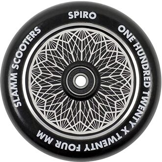 Slamm 120 MM Spiro Wheels Incl. Lagers Step Wielen 120 Zwart