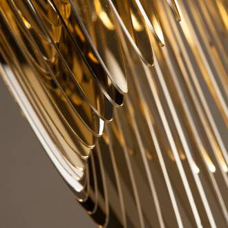 Slamp Aria S hanglamp, goud, Ø 50 cm