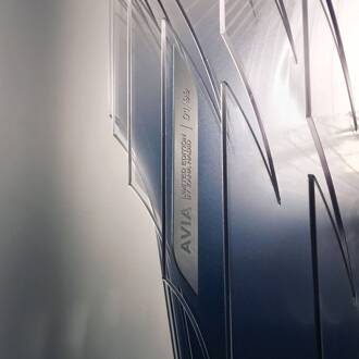 Slamp Avia Edition M turquoise hanglamp