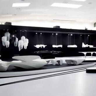 Slamp Avia S design hanglamp in wit