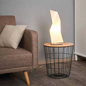 Slamp Diamond - design-tafellamp, 45 cm wit, aluminium