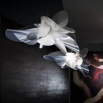 Slamp Étoile Large - designer-hanglamp, 90 cm transparant