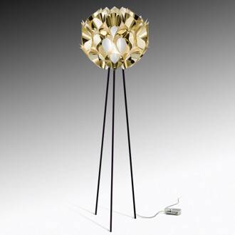 Slamp Flora - design-vloerlamp, goud goud, zilver