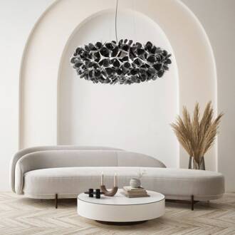 Slamp hanglamp Clizia MAMA NON MAMA, Ø 78 cm, zwart zwart, zwart