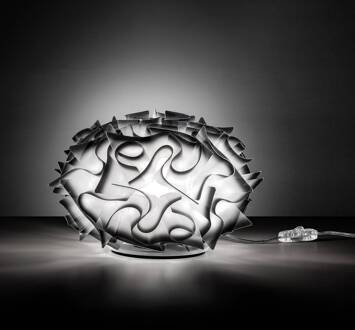 Slamp Veli design-tafellamp Ø 32cm antraciet opaalwit, antraciet