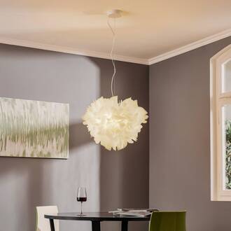 Slamp Veli Foliage hanglamp wit Ø 55 cm wit, transparant