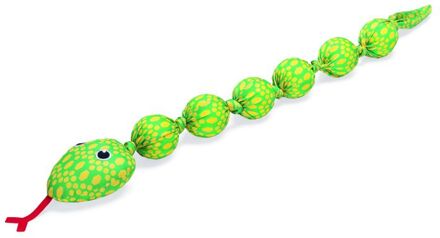 Slang Ballo - Apporteerspeelgoed Hond - Groen - 80x10x6,5 cm