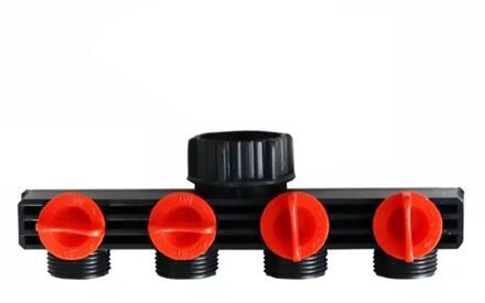 Slang Splitters Drip Tuin Irrigatie 4-Way Water Tuinslang Connector Fittings Kraan Shunt Water Thuis Tuin