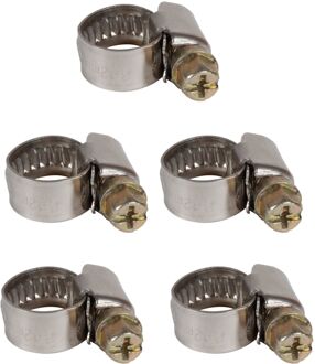 Slangklemmenset 5 stuks. 8 - 12mm