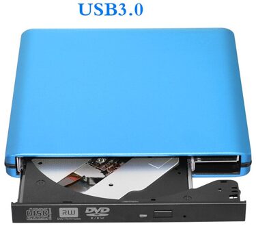 Slanke Externe Optische Drive USB3.0 Cd Dvd Vcd Reader Speler Dvd Brander Schrijver Plug En Play Voor Macbook Laptop Desktop pc