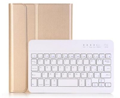 Slanke Lederen Funda Bluetooth Toetsenbord Met Potlood Slot Keyboard Case Voor Apple Ipad Pro 11 Cover A1979 A1980 A2013 a1934 roze