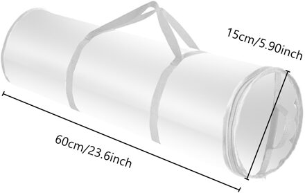 Slanke Onderbed Organisator Water Proof Pvc Stof Inpakpapier Roll Tas Organisatie Tas Bagage Organizer Opbergzakken