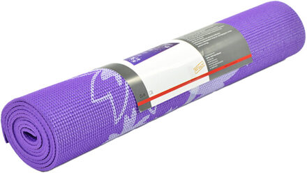 Slanke yoga mat Paars - One size
