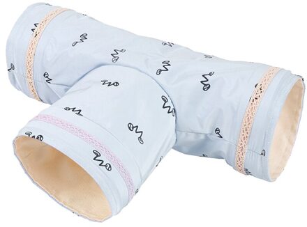 Slapen Bed Tunnel Van Buis Voor Hamster Eekhoorn Suiker Zweefvliegtuig Kleine Dieren Huisdieren Zachte Katoenen Fleece Cage Huis Voor Cavia kooien blauw tee