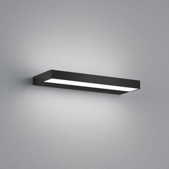 Slat LED wandlamp, mat zwart 30 cm matzwart