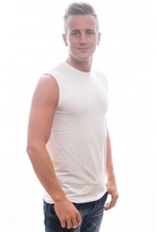 Slater 1500 - Sleeveless 1-Pack Mouwloos T-shirt Wit - L