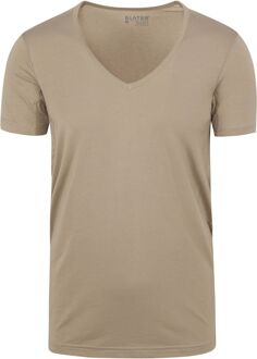 Slater 2-pack V-hals Onzichtbaar Ondershirt Khaki - S,M,XXL