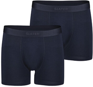 Slater Boxershort 2-pack - maat M Blauw