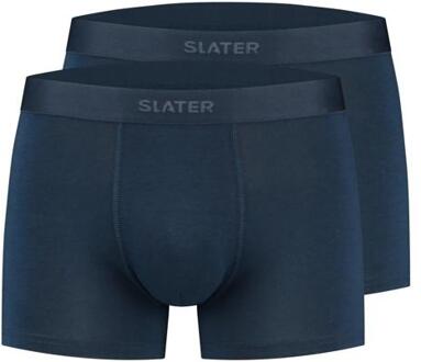 Slater Boxershorts 2-pack Bamboo Donkerblauw heren Navy - XL,L,XXL,M,S