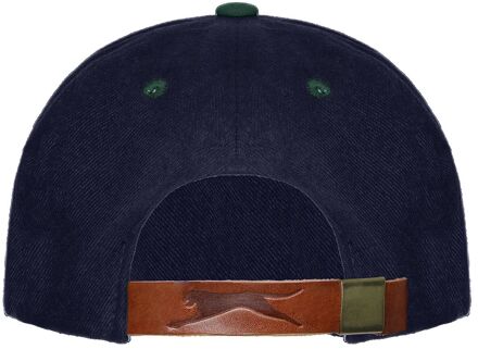 Slazenger Logo Heren Navy/Groen Cap - maat
