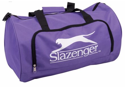 Slazenger Sporttas/reis tas in het paars 50x30x30 cm - Strandtassen