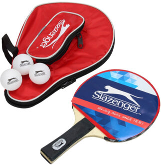Slazenger Tafeltennis Set Compleet Met Tas Rood