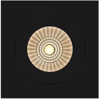 SLC DL04 Square X1 inbouwlamp IP54 2700K zwart