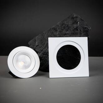 SLC frame, wit voor inbouwspot SLC One 360 + Soft