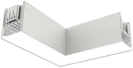 SLC LED-hoekmodule Click L, AC, aansluiting links, wit