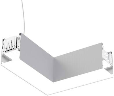 SLC LED-hoekmodule Click L, AC, aansluiting rechts, wit, Feed