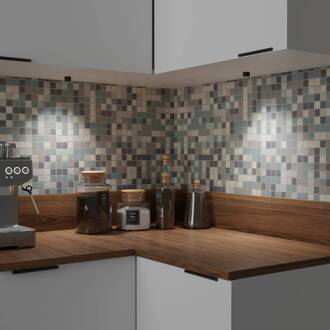 SLC MiniOne Fixed LED inbouwlamp zwart 3.000K