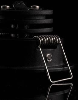 SLC MiniOne Tilt LED inbouwlamp zwart 2.700 K