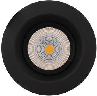 SLC One Soft LED inbouwspot Dime LED inbouwspot zwart