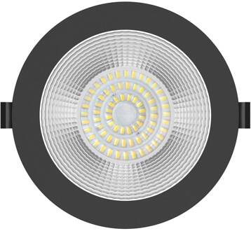 SLC Shift LED inbouwspot Ø 19cm CCT, zwart