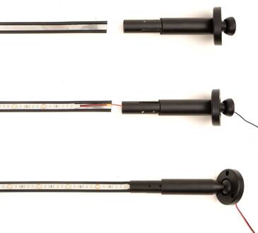 SLC SKYLINE profiel voor LED strip, lengte 6m zwart