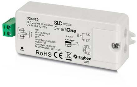 SLC SmartOne ZigBee besturingseenheid CV 1x10A 12-24V wit