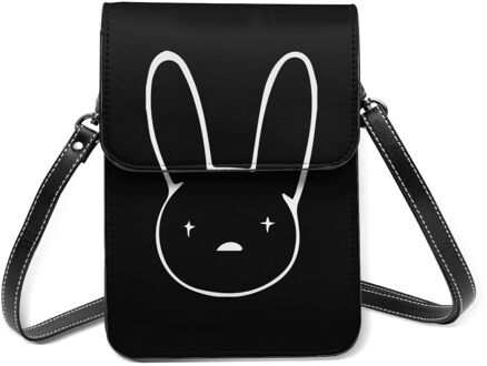 Slechte Bunny Schoudertas, Lederen Tas, Multi-Pocket Dame Tas, Student Mode-Kaart Tas, mobiele Telefoon Tas