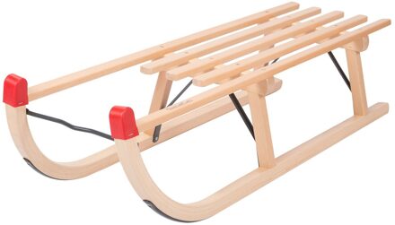 Slee hout model Davos 90cm bruin