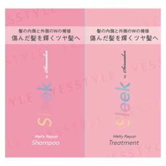 Sleek by sarasalon Melty Repair Shampoo & Treatment Trial Set 10ml x 2