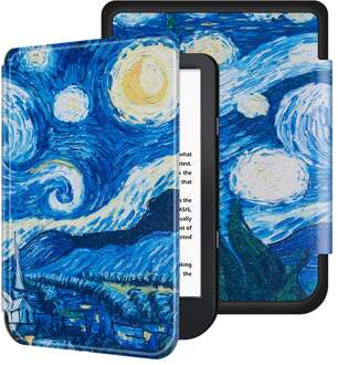 sleepcover flip hoes - Kobo Nia (6 inch) - Van Gogh Schilderij