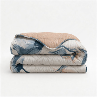 Sleeptime 1+1 Gratis Wasbaar Lazy Dekbed Zonder Overtrek - Zonder Overtrek - Glass Flower - Dekbed-Discounter.nl Meerkleurig - 240 x 200 cm