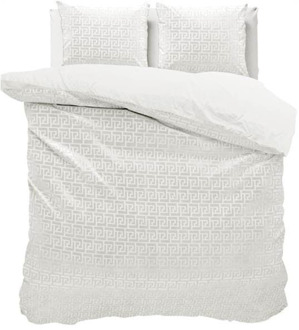 Sleeptime Dekbedovertrek Embossed Velvet - Fashion - Eenpersoons (140x200 Cm) - Goud Microvezel - Kunst - Sleeptime - Dekbed-Discounter.nl - 140 x 200/220 cm