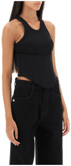Sleeveless Tops Dion Lee , Black , Dames - S