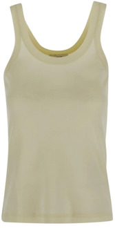 Sleeveless Tops Lemaire , Yellow , Dames - L,M,S,Xs
